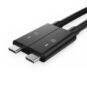 Dual USB-C pesa ühendamiseks arvutiga